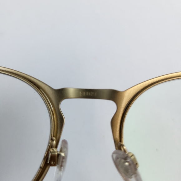 Burberry Eyeglasses Frame 51/21 Gold For Women - Picture 6 of 9